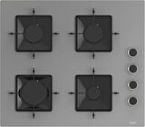 Ferre Fryart Ss Serisi Gri Set (SS208 + XE63CPR +D079 ) - Kare Emaye Izgara