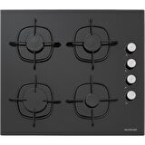 Silverline BO6502B02 - CS5335B01 - 3490 Oslo Siyah Ankastre Set