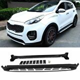 Kia sportage yan basamak koruma kareli desenli 2016-2022 arası modellere uyumlu