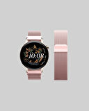 Renkli Ekranlı Akıllı Saat – Kalp Atış Adım Uyku Takibi IP68 Su Geçirmez