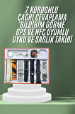 7 Kordonlu Akıllı Saat Plastik Kordon Hasır Kordon Çelik Kordon