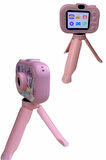 Çocuk Için Eğitici Video Kamera Ayaklı Mini Fotoğraf Makinesi