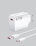 67 Watt Güçlü Şarj Aleti Samsung S23 Ultra S24 Uyumlu