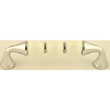 İris Porselen Kulp Beyaz Krom 96mm (2 Adet)