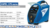 TECNOMEC CUPEL 175D 170 Amper İnverter Kaynak Makinası G BOX