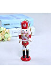 Nutcracker Fındıkkıran Yılbaşı Süsü 12cm Kurşunasker - 5'Li Set