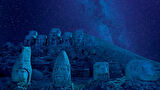 Nemrut Dağı Çerçevesiz 90x110 Sayılarla Boyama Hobi Seti