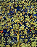 William Morris Hayat Ağacı Çerçevesiz 40x50 Sayılarla Boyama Hobi Seti
