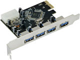 NAVİDATA NVD-EX6 4 PORT USB 3.0 PCI-EXPRESS KART 4 PORTLU 3.0 USB HUB ÇOKLAYICI KART