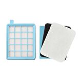 Philips Fc 8632 8633 Power Pro Hepa Filtre Seti