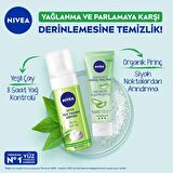 NIVEA Yüz Temizleyici Yıkama Köpüğü Detox Yağlı Ciltler;150ml;Gözenek Arındırıcı; Yeşil Çay