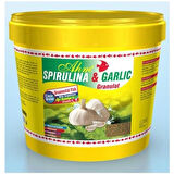 Ahm Marin Spirulina Garlic Sarımsaklı Yem 100Gr Açık