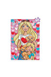 Diytoy Barbie 2 İn 1 Puzzle Seti