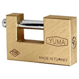 Yuma Kayar Milli Pirinç Asma Kilit 70 mm - Ym 3070