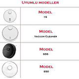 srfn ticaret Roborock S50/S55 Uyumlu 2li Yan Fırça