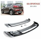 Kia sportage ön ve arka koruma difüzör 2011-2015 çift çıkış egzoz