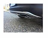 Kia sportage ön ve arka koruma difüzör 2011-2015 çift çıkış egzoz