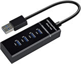 Alfais 4360 4 Port Usb 3.0 Hub Switch Çoklayıcı Çoğaltıcı Adaptör