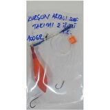  Kurşun Arkası 2 Iğneli Hazır Surfcasting Takımı 