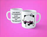 Karıma Aşığım Diye Cevap Vereceksin Baskılı Kupa Bardak