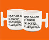 Hayat Şartları Küfürsüz Yaşamak İçin Elverişli Değil Latte Kupa