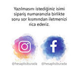 Yeni Yıla Özel F Harfli Isimli Basılı T Kulplu Latte Kupa