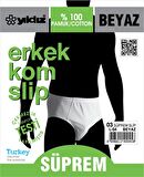 Yıldız 03 Beyaz Süprem Erkek Kom Slip