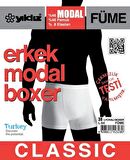 Yıldız 38 Füme Modal Likralı Boxer