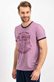 Arnetta 617 Los Angeles Mürdümmelanj Erkek Pijama Takımı