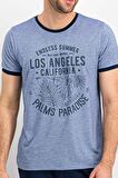 Arnetta 617 Los Angeles Mürdümmelanj Erkek Pijama Takımı
