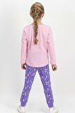 Roly Poly 1742 Garson Boy Uzun Kollu Kız Çocuk Pijama Takımı
