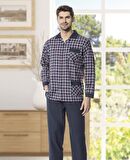 Kly 4016 Apaj Yaka Erkek Pijama Takımı