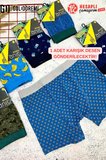 Gd Goldoremi 1267 Premium Erkek  Pamuklu Likralı Dijital Baskılı Boxer Karışık Gönderilecektir