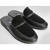 G&C Şile Taban Nubuk Fiyonklu Erkek Çeyiz Damat Terliği