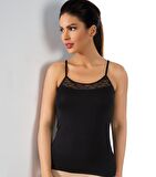 LÜX DRM 3610 Bamboo Dantelli İp Askılı Atlet