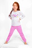 Roly Poly 2446 Kız Çocuk Fishes Uzun Kol Pijama Takımı