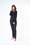 PJS 22408 Kadın Patlı Pijama Takım