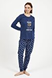Roly Poly 2995 Pure Love Little Sweet Kadın Uzun Kol Pijama Takım
