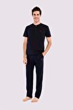 U.s Polo Assn. 12005 Erkek Kısa Kollu Pijama ve Şort