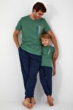 Roly Poly 3019 Garson Afterwave Erkek Çocuk Kısa Kol Pijama Takım