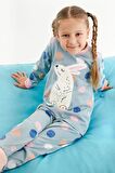 Roly Poly 2964 Garson Rabbit Kız Çocuk Uzun Kol Pijama Takım