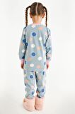Roly Poly 2964 Garson Rabbit Kız Çocuk Uzun Kol Pijama Takım
