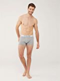 . 80451 Erkek Tekli Cepli Boxer