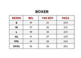 . 80453 Erkek Tekli Uzun Paçalı Boxer