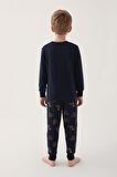 Roly Poly 3171 Garson Aspire To İnside Erkek Çocuk Uzun Kol Pijama Takım
