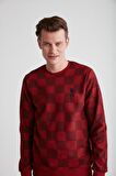 U.S Polo Assn 18713 Erkek Bordo Yuvarlak Yaka Pijama Takımı