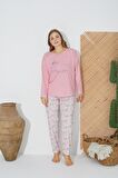 Estiva 24077 Kadın Uzun Kollu Pijama Takımı