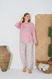 Estiva 24077 Kadın Uzun Kollu Pijama Takımı