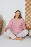 Estiva 24077 Kadın Uzun Kollu Pijama Takımı