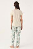 Pierre Cardin 8825 Enjoy Kadın Kısa Kol Pijama Takımı